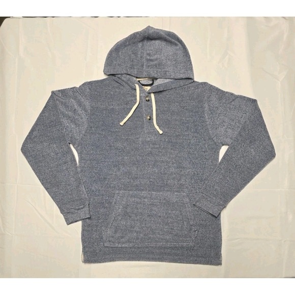 Marine Layer Other - Marine Layer Terry Montecito Beach Hoodie Mens Size Small Blue Coastal Boat